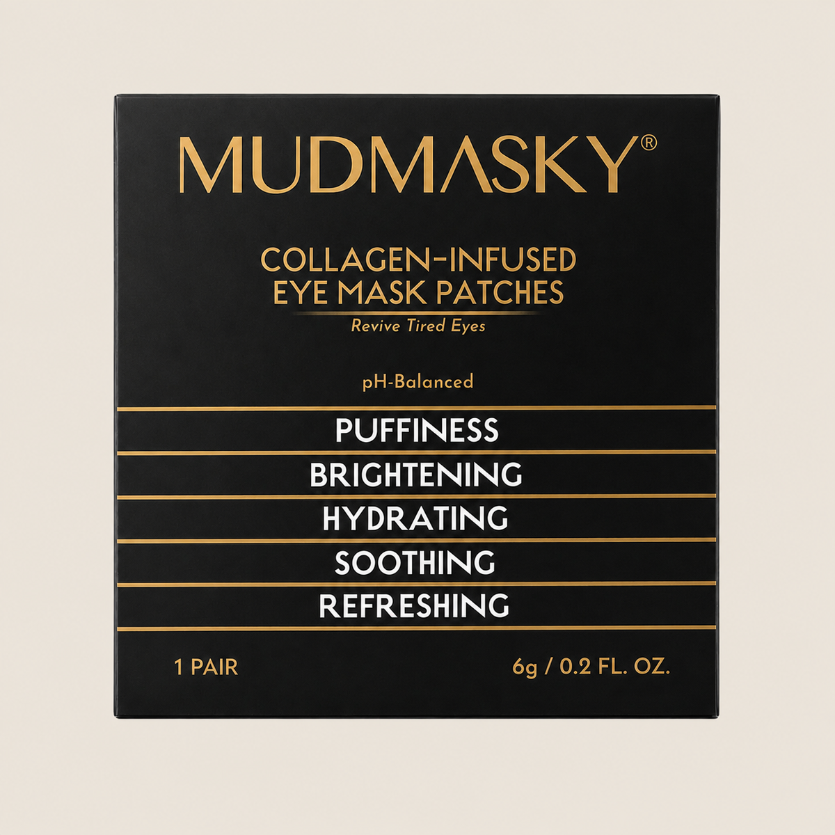Collagen-Infused Eye Mask Patches