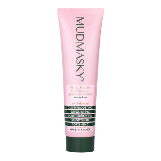 Pearl Polish Superglow Pink Clay Mask